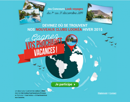 Concours Look Voyages